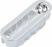 Картинка B02402.05.06 (=B01402) Ответ. магнитная планка AGB Minimal (никель) для Mediana Polaris